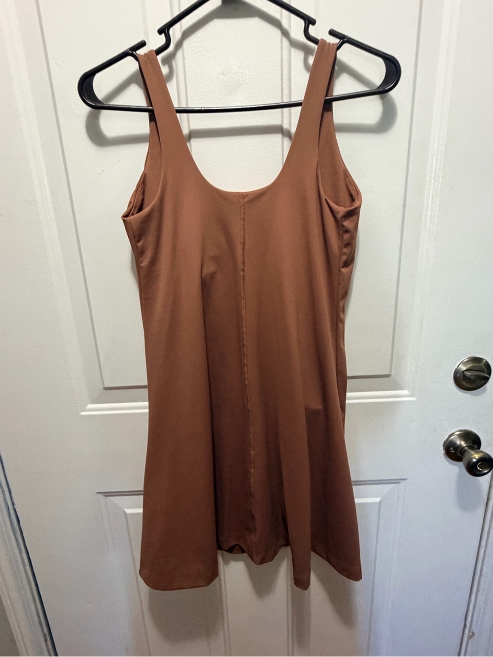 Old Navy Sleeveless Scoop Mini Dress - Rust Brown